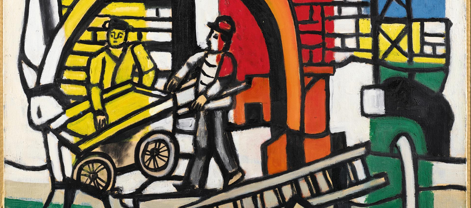 FERNAND LEGER、QUATRE MAINS:LES CONSTRUC